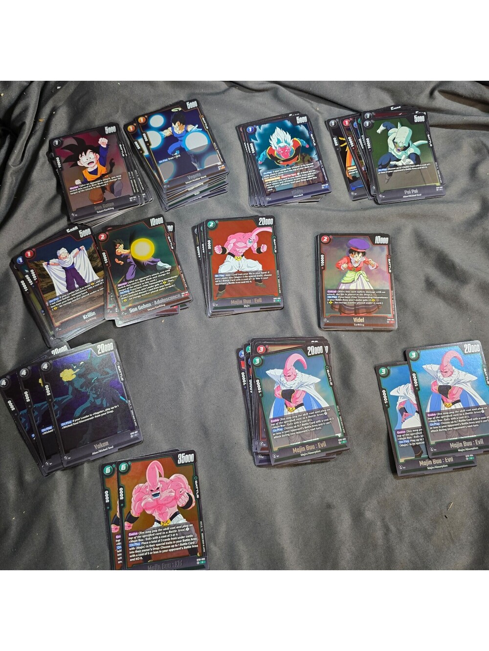 DRAGON BALL SUPER FUSION WORLD ST01 LOT - 100+ CARDS COMMONS
